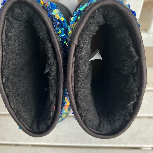 Ugg classic sequin boots. Mini stellar multi color. - Picture 2 of 8